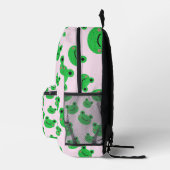 Schattigee Kikker Kinder School Bedrukte Rugzak (Rechts)