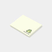 Schattigee kikker kus me post-it® notes (Schuin)