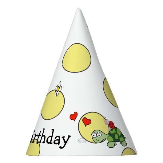 Schattigee kikker polka dot verjaardagsfeest Pet Feesthoedjes (Rechts)