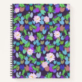 Schattigee kikkerkunst Froggy Esthetisch Dagboek Notitieboek (Voorkant)