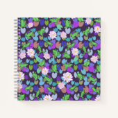 Schattigee kikkerkunst kikkerig esthetisch vrolijk notitieboek (Voorkant)