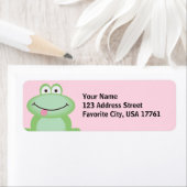 Schattigee kikkervisjes Adresetiketten Etiket (Insitu)