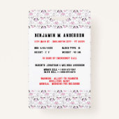 Schattigee Kind hond Kleurrijke Custom Photo Kind  Badge (Achterkant)