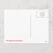 Schattigee kind Victoriaans Valentijn Kaart (Achterkant)