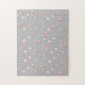 Schattigee kinder ABC Alfabet bloem Kinderen schoo Legpuzzel (Verticaal)