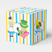 Schattigee Kinder Alice in Wonderland verjaardagsf Bedankdoosjes (Voorkant Zijde)