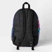 Schattigee Kinder astronaut Custom Bedrukte Rugzak (Achterkant)