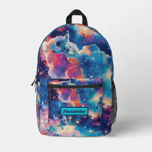 Schattigee Kinder astronaut Custom Bedrukte Rugzak