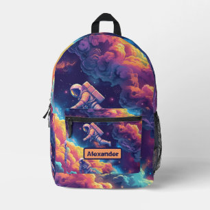 Schattigee Kinder astronaut Custom Bedrukte Rugzak