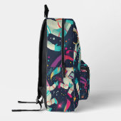 Schattigee Kinder astronaut Custom Bedrukte Rugzak (Links)