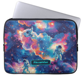Schattigee Kinder astronaut Custom Laptop Sleeve
