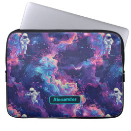 Schattigee Kinder astronaut Custom Laptop Sleeve