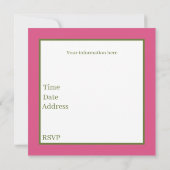 Schattigee kinder bakken Verjaardagsfeest Kaart (Achterkant)