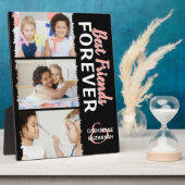 Schattigee Kinder 'Best Friends Forever' 3 Foto's  Fotoplaat (Zijkant)