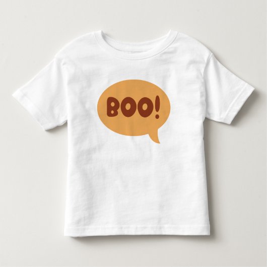 Schattigee Kinder Boe! Halloween Kinder Shirts (Voorkant)