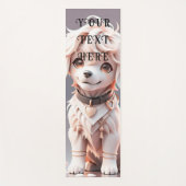 Schattigee Kinder Chibi Golden Retriever Puppy Cus Yogamat (Voorkant)