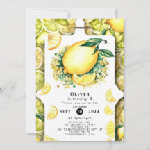 Schattigee Kinder Citroen Verjaardag