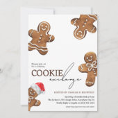 Schattigee Kinder Cookie Exchange Vakantie Kerstmi Kaart (Voorkant)