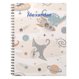 Schattigee Kinder Dinosaurus Custom Notitieboek
