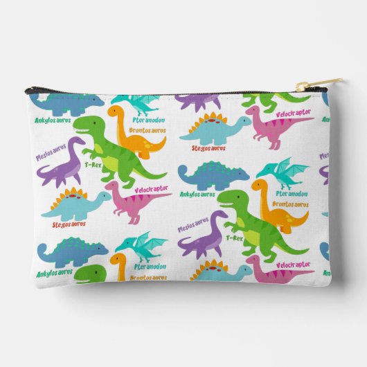Schattigee Kinder dinosaurus en namen Etui (Achterkant)
