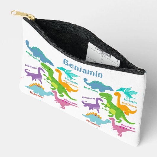 Schattigee Kinder dinosaurus en namen Etui (Open)