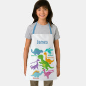Schattigee Kinder dinosaurus en namen Schort (Insitu)