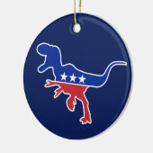 Schattigee kinder dinosaurus keramisch ornament (Links)