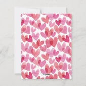 Schattigee Kinder Foto Valentijnsdag Kaart (Achterkant)