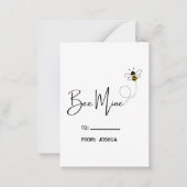 Schattigee Kinder gepersonaliseerde Valentijn Notitiekaartje (Voorkant)