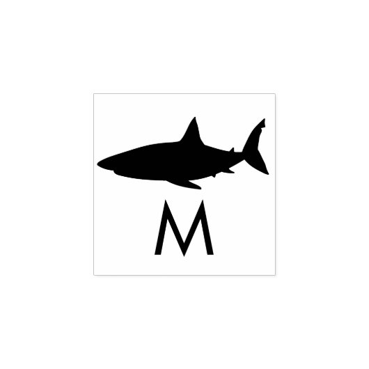 Schattigee Kinder haaien Rubberstempel (Afrduk)