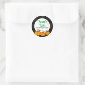Schattigee Kinder Halloween Dank u Ronde Sticker (Tas)