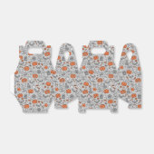 Schattigee Kinder Halloween Doodle Pattern Bedankdoosjes (Uitgevouwen)