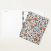 Schattigee Kinder Halloween Doodle Pattern Planner (Display)