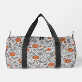 Schattigee Kinder Halloween Doodle Pattern Plunjezak (Achterkant)
