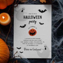 Schattigee Kinder Halloween Party | Geesten, vleer Kaart