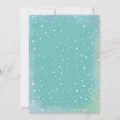 Schattigee Kinder Halloween Party Witches Cat Spoo Kaart (Achterkant)