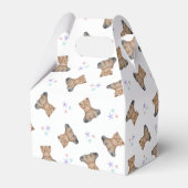 Schattigee Kinder Highland Koe Barnyard Verjaardag Bedankdoosjes (Achterkant)