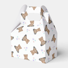 Schattigee Kinder Highland Koe Barnyard Verjaardag Bedankdoosjes