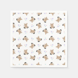 Schattigee Kinder Horse Barnyard Farm Animals Servet