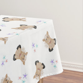 Schattigee Kinder Horse Barnyard Farm Animals Tafelkleed