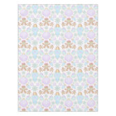 Schattigee Kinder Kerst Gingerbread Cookie Pattern Tafelkleed (Voorkant)