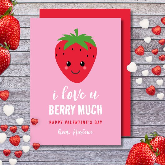 Schattigee Kinder klaslokaal Happy Valentine's Day Feestdagenkaart