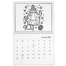 Schattigee Kinder kleurenkalender