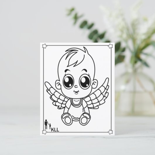 Schattigee kinder kleurplaten (Staand voorkant)