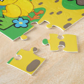 Schattigee Kinder Kleurrijke Boerderijen Homestead Legpuzzel (Zijkant)