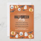 Schattigee Kinder Kostuum Party Trick or treat Hal Kaart (Voorkant)