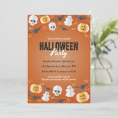 Schattigee Kinder Kostuum Party Trick or treat Hal Kaart (Staand voorkant)