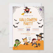 Schattigee Kinder Kostuum Party Trick or treat Hal Kaart (Voorkant)