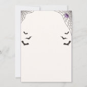 Schattigee Kinder Kostuum Party Trick or treat Hal Kaart (Achterkant)