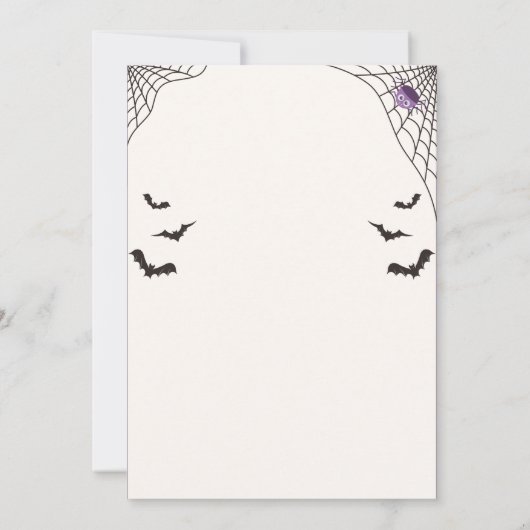 Schattigee Kinder Kostuum Party Trick or treat Hal Kaart (Achterkant)